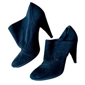Coach ankle suede boots